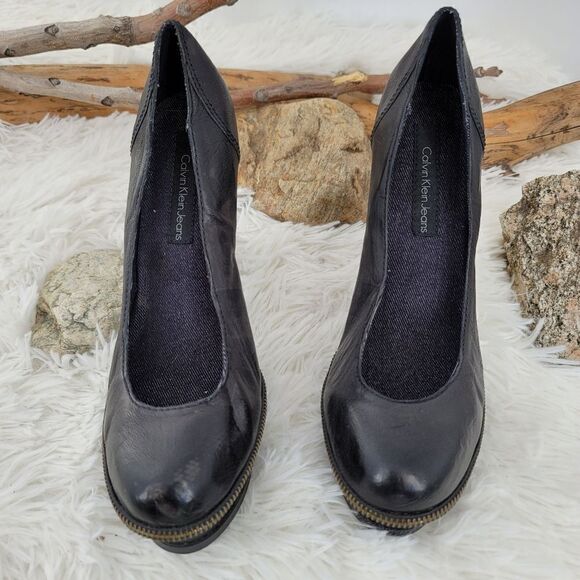 Calvin klein black gabby stilettos platform - Picture 11 of 13